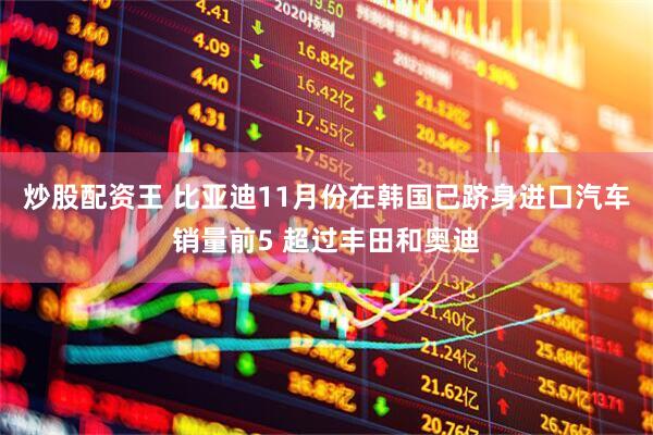 炒股配资王 比亚迪11月份在韩国已跻身进口汽车销量前5 超过丰田和奥迪